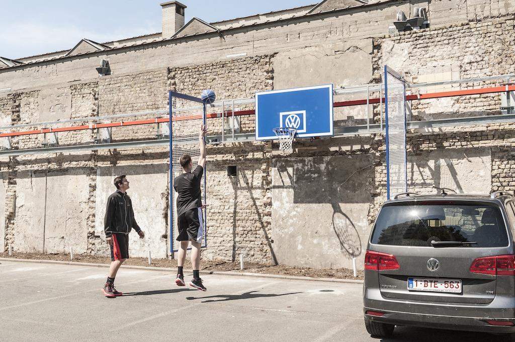 Mobiele basketring