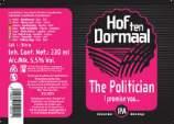 24x33cl Licht, zuur hoevebier gebrouwen met gerst en hop van eigen domein! The Politician IPA 5,5% vol.