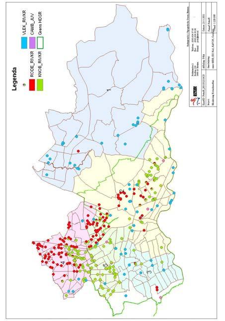 De geknobbelde Amerikaanse rivierkreeft rond Kamerik en Kockengen in 2010 13 Bijlage 1.