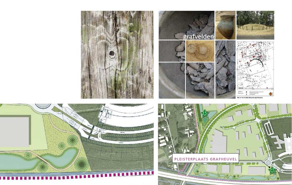 Voor Sterckwijck maken we vanuit archeologie(programma van eisen RCE) en de periode van 4.500 jaar bewoning inzichtelijk.