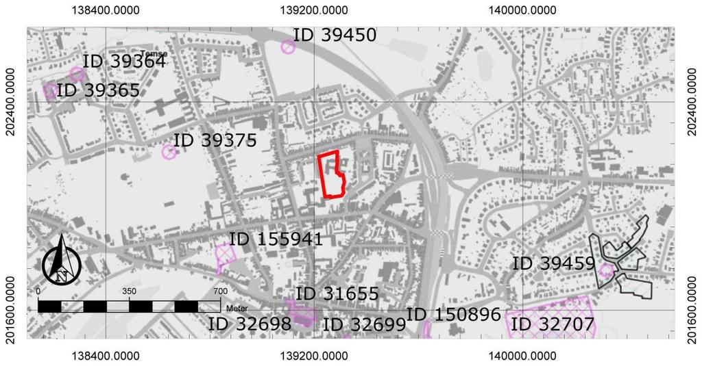 Temse Clement D Hooghelaan 23 Ten noorden van het onderzoeksgebied, ter hoogte van locatie DMDB 19 (CAI ID 39450), is opnieuw één niet nader beschreven losse vondst uit de steentijd aangetroffen.