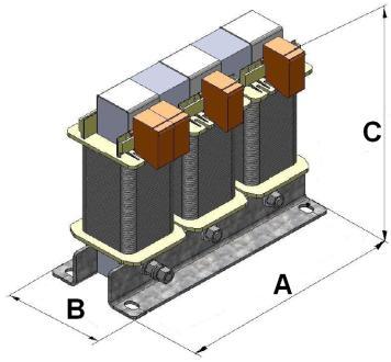 Powerdrive F3 Maximale motorkabellengte De capaciteit van de motorkabel geeft een extra stroombelasting voor een frequentieregelaar met mogelijk Over- Load of Over-Current trips tot gevolg.