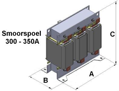 Powerdrive F3 Extern uitgangsfilter Een uitgangsfilter is een low-pass filter dat de invloeden van de schakelfrequentie uit de motorstroom filtert en kan in de volgende situaties worden toegepast.