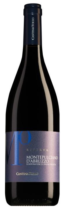 Wijn 6: Cantina Tollo Riserva Mo 100% Montepulciano Jaar: 2012 Producent: Cantina Tollo Proefnotitie Volrood van kleur, aromatisch met gerijpte fruittonen,