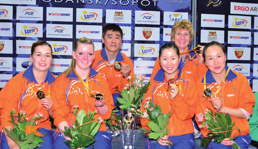 Ze won het Europees Kampioenschap enkelspel, werd met het damesteam voor de vierde keer op rij de Europees kampioen (en bleef hierbij de ongeslagen kopvrouw) en won ook nog de ETTU Top-12 in Luik.