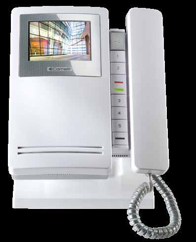 Magis Video-deurintercom monitor met hoorn en 4-inch display (zwart/wit)