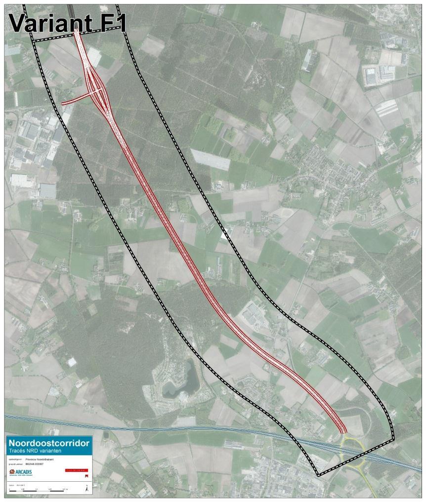 Notitie Reikwijdte en Detailniveau Noordoostcorridor Deelgebied Asten (F) Doel van het effectenonderzoek in deze fase van het project (Notitie R&D) is het bieden van de informatie om per deelgebied