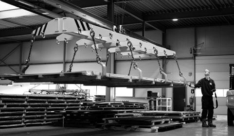 Afgelopen zomer is de derde lasersnijmachine, een 6x2 meter Trumpf, in gebruik genomen in een spiksplinternieuwe bedrijfshal.
