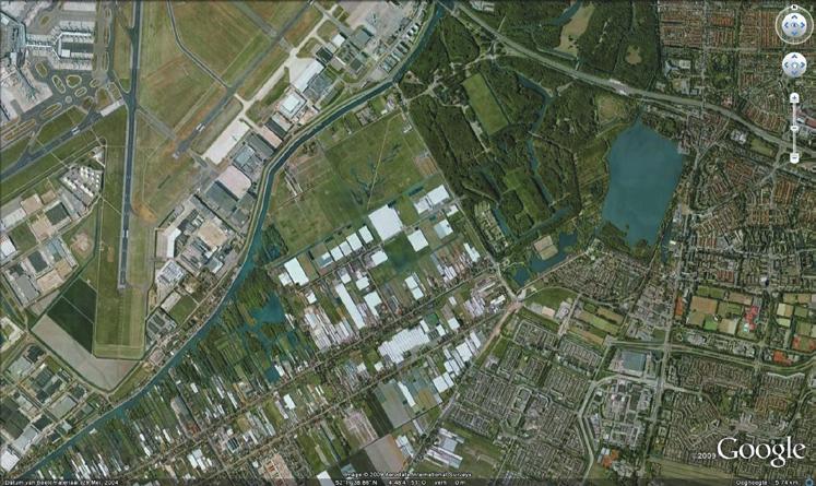 5: Luchtfoto (Bron: Google Earth) Afbeelding 4.6: Topografische kaart (5x5km) Mr.