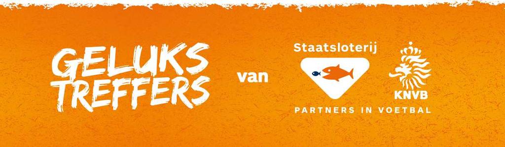 www.gelukstreffers.nl Deelname kan alleen als je 18+ bent. Meld je op www.gelukstreffers.nl gratis aan als lid van jouw KNVB amateurteam. Speel je niet in een team? Meld je dan aan als fan.