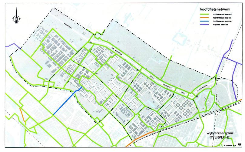 4. Visie: PrachtPlekkenbenadering Figuur: Langzaam Verkeersnetwerk Eén van de 5