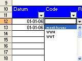 9. De rittencodes staan nu in de 2009 versie Om te controleren of het kopiëren op de juiste manier is uitgevoerd, wordt bij opgave gecontroleerd of de ritten erin staan. 10.