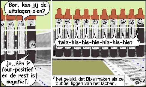 Het is - beter dan bij de Elisa mogelijk de testkit aan te passen voor verschillende Borrelia-versies die in de regio voorkomen (maar dit gebeurt lang niet altijd).