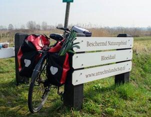 4/6 Het landschap In het kleinschalige landschap op deze route fiets je door beboste