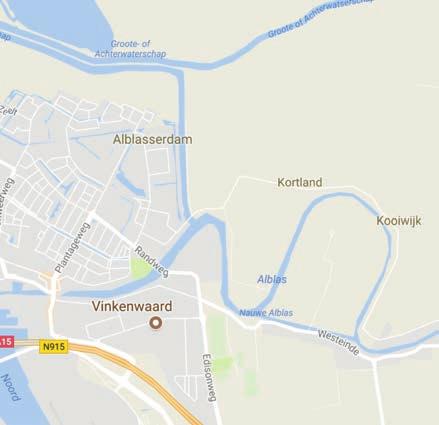 Door de ligging aan deze rivier was Alblasserdam een gunstige vestigingsplaats voor industrie, met de scheepsbouw in het bijzonder.