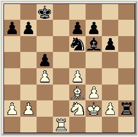 38, Tc3+ 39. Ke2, Ke6 40. h4, Txg3 41. hxg5, Txg5 42. c4, bxc4 43. bxc4, Tg2+ 44. Kd1, Tg1+ Naast pion c4 gaat ook een toren verloren. Wit geeft op.