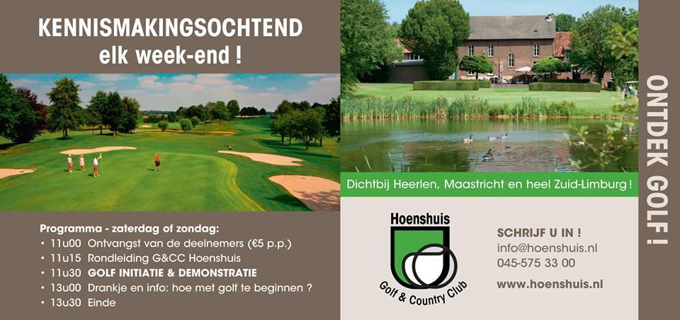 Algemeen Member get Member programma LEDEN ZIJN DE BESTE AMBASSADEURS VAN GOLF & COUNTRY CLUB HOENSHUIS Breng een nieuw Lid aan en ontvang een green fee pakket: zo speelt u samen op Hoenshuis en twee