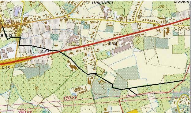 Nr. 36: De Blauwhofwegel Deze wegel loopt vanuit Belseledorp (ter hoogte van de Molendreef)