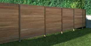 50 m Bamboo fencing tussenpaal 70 x 70 mm x 2.50 m Bamboo fencing hoekpaal 70 x 70 mm x 2.