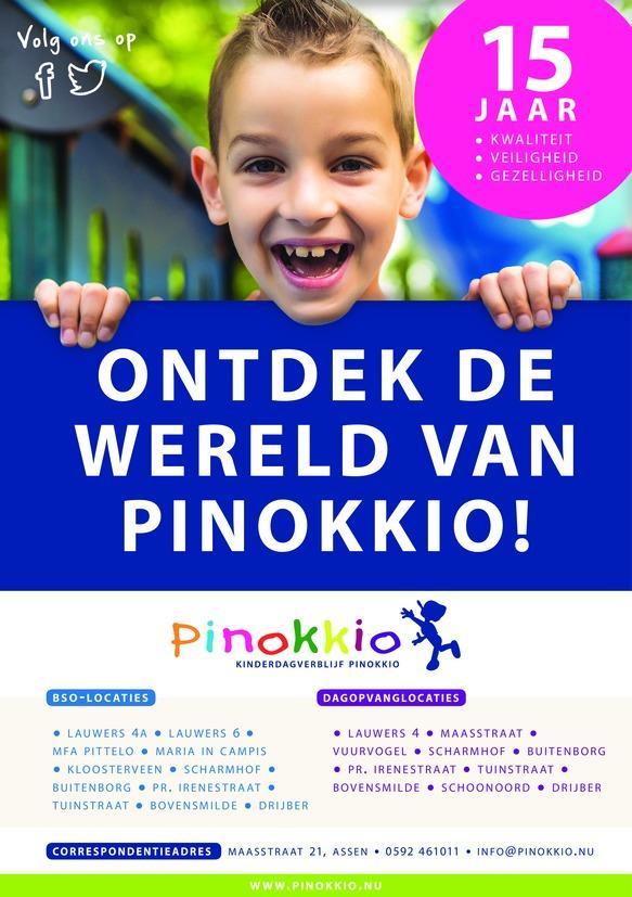 Ontdek de wereld van Pinokkio op de Maasstraat!