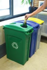 Luchtsleuven reduceren de benodigde tilkracht Voorzien van universeel recycle pictogram