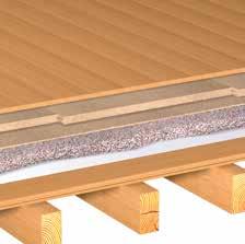isolatiemateriaal = 80-160 mm k-waarde vloerconstructie = 0,33-0,24 W/(m K) ➋ ➌ Vloerconstructie DB7 verdiepingsvloer Planken ➋