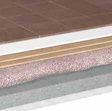 isolatiekorrels ➎ Betonvloer ➏ Plafondbepleistering ➋ ➌ ➍ ➎ ➏ ThermoFloc-isolatiekorrels Korrelgrootte 3-8 mm Stortgewicht 500 kg/m³