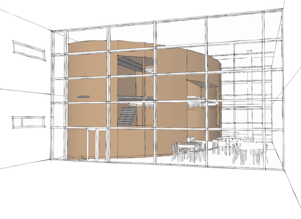 Beide opties veroorzaken echter een aantal gevolgproblemen welke opgelost dienen te worden: nieuwe locatie kantine, aanpassingen aan ruimten welke door de nieuwe bestemming in daglicht worden beperkt.