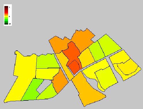 16 LEEFBAARHEIDSASPECTEN 3.5 De speelvoorzieningen De bewoners is gevraagd naar de speelvoorzieningen in hun buurt.