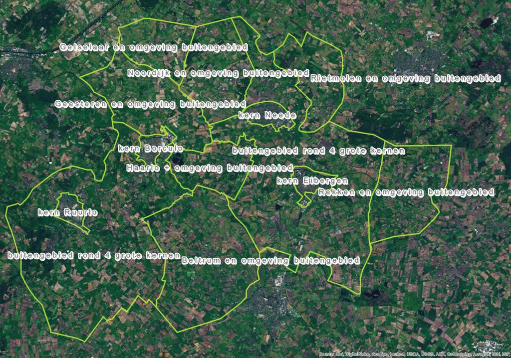 AWLO Gemeente: Berkelland. Buurtindeling In figuur.