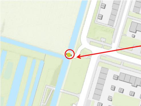 Z3 Duiker door bestaande gronddam (KVD01884) aanleggen met stuw Maatregel: duiker door bestaande gronddam (KVD01884) aanleggen met stuw Locatie: Toelichting: Duiker met een aflaatkistje plaatsen, de