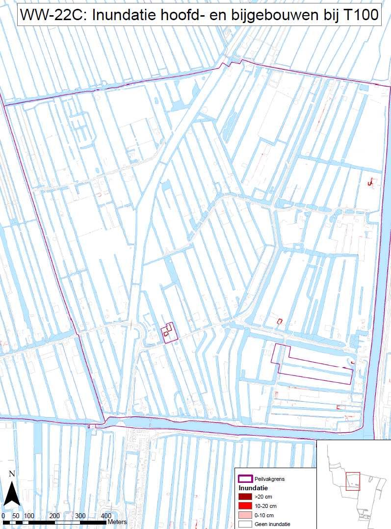 Bijlage 15 Inundatie gebouwen, wegen en kassen op