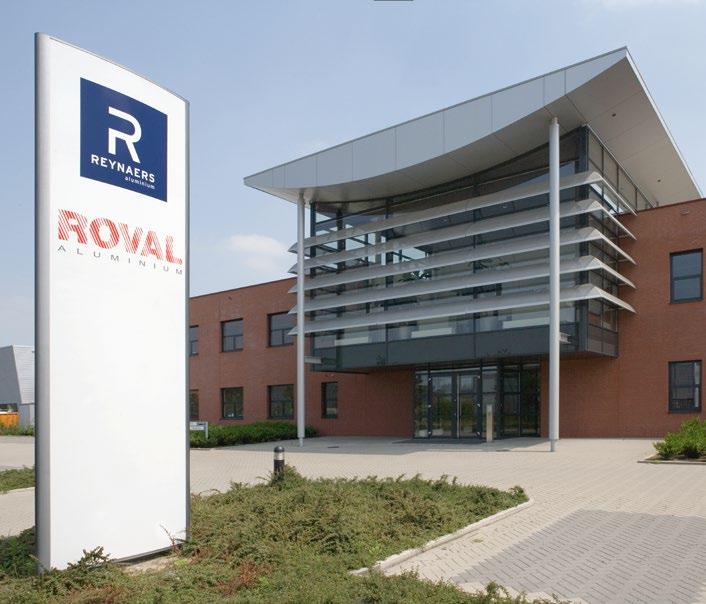 Roval Aluminium: functionele aluminium bouwproducten Kennis heeft pas waarde als ze wordt toegepast.