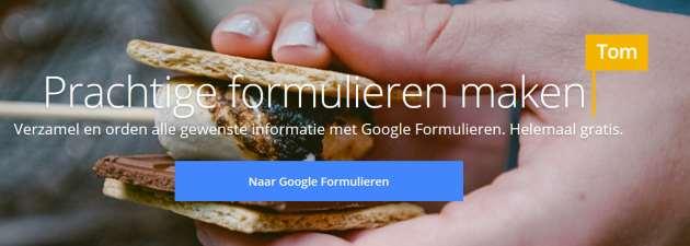 Bevraag je bezoekers met Google