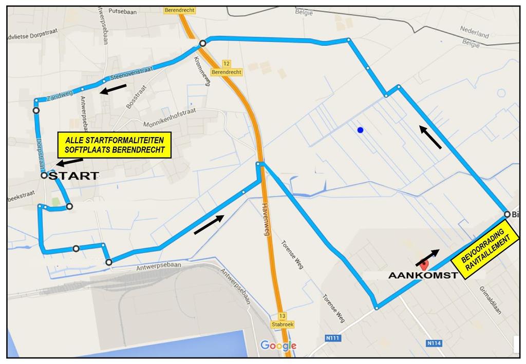 2. PARCOURS / CIRCUIT 2.1. Totale lengte (per categorie) / Longueur totale (par catégorie) : Parcours : 14.