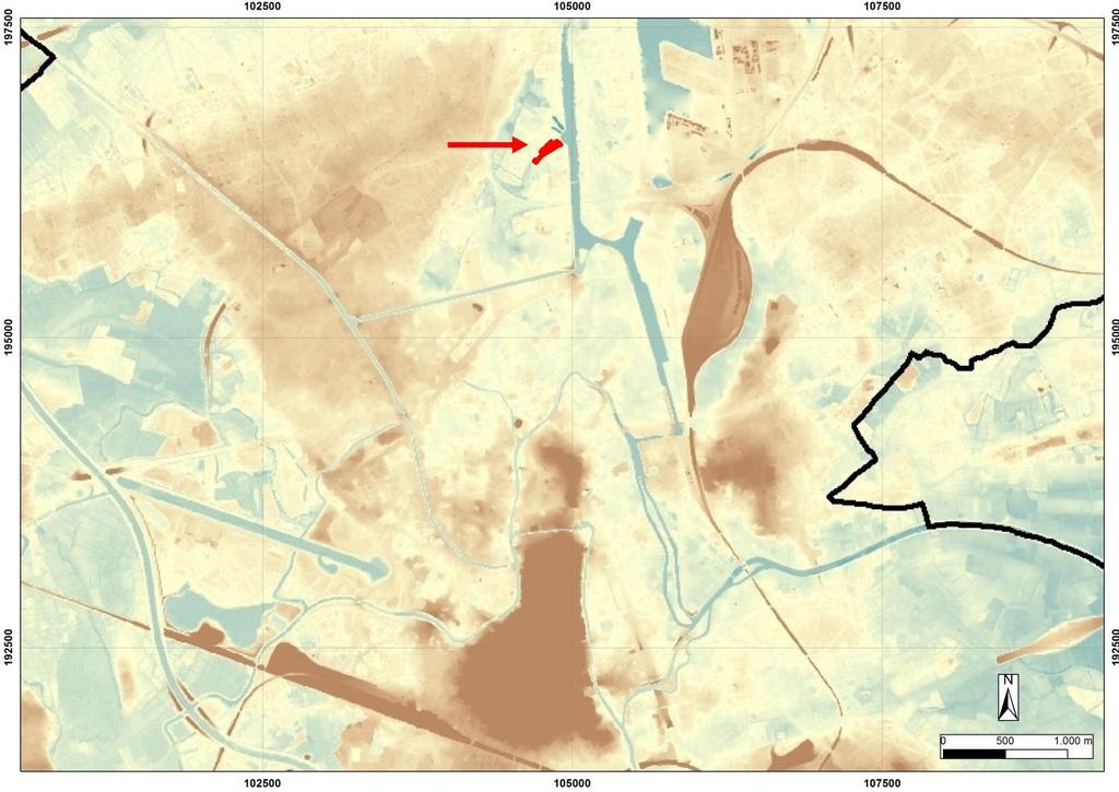 2.2.1.3 Topografie en hydrografie Rivierduinen en dekzandruggen waren een wezenlijk onderdeel van het landschap bij het ontstaan en de vroege ontwikkeling van de stad Gent 3.