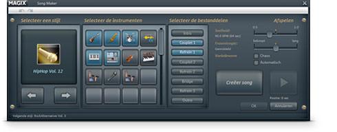 Daarbij past het programma het tempo automatisch aan zo blijft alles altijd in de maat. NIEUW! Song Maker 2 Met van de voordelen van de nieuwe Song Maker 2 profiteren.