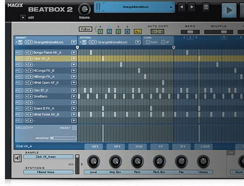 TOP! BeatBox 2 De drummachine BeatBox 2 is het ideale gereedschap voor het maken van eigen grooves. Drums vol dynamiek, talloze mogelijkheden voor het maken van klanken, hoogwaardige effecten etc.