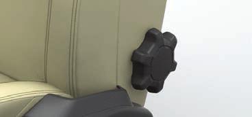 Instellingen voor elektrisch bedienbare stoel opslaan*.