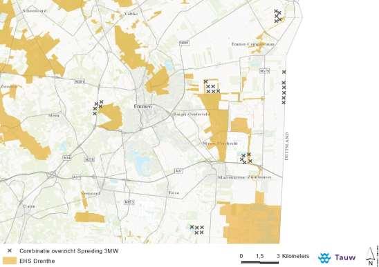 Randen van bos worden gebruikt door vleermuizen als foerageergebied, terwijl er zich vaak verblijfplaatsen van vleermuizen en nesten van jaarrond beschermde vogelsoorten bevinden.