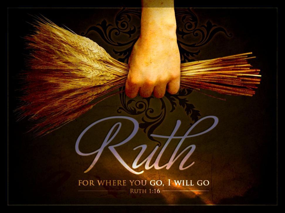 https://www.youtube.com/ watch?v=xzd8xoe9ybu Het lied van Ruth Ruth 1: 16-17 Met dank https://www.youtube.com/ watch?v=ygn3uenueec Samen https://www.