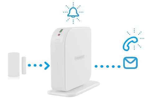 Draadloos GSM Alarmsysteem Basis Draadloos GSM Alarmsysteem Starter Kit Beveilig je huis met de Eminent EM8605 Basis Draadloos GSM Alarmsysteem