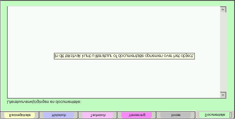 5.6 Tabblad documentatie Veldnaam Literatuurverwijzingen en documentatie Wat vult u hier in?