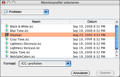 WITPUNT VOOR PAPIERSIMULATIE BEWERKEN 22 DE WAARDEN VOOR HET WITPUNT VOOR PAPIERSIMULATIE BEWERKEN 1 Selecteer de optie Monitorcompensatie in het dialoogvenster Witpunt voor papiersimulatie.