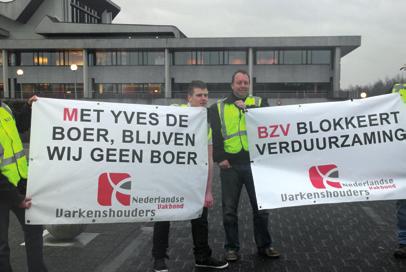 Door het protest ontstonden korte tijd files op de toegangswegen naar het Provinciehuis. De actie is desondanks netjes verlopen, vond ook de Brabantse politie.