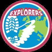 Na de scouts komen de explorers. Dit zijn jongeren in de leeftijd van 15 tot ongeveer 18 jaar. There is always more to explore!
