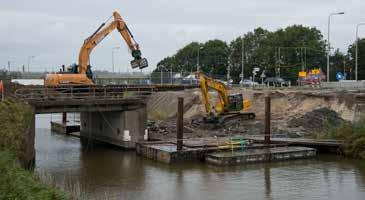 De nieuwe brug wordt aangepast aan de wegbreedte van de vernieuwde Provincialeweg (N241) tussen Schagen en Verlaat.