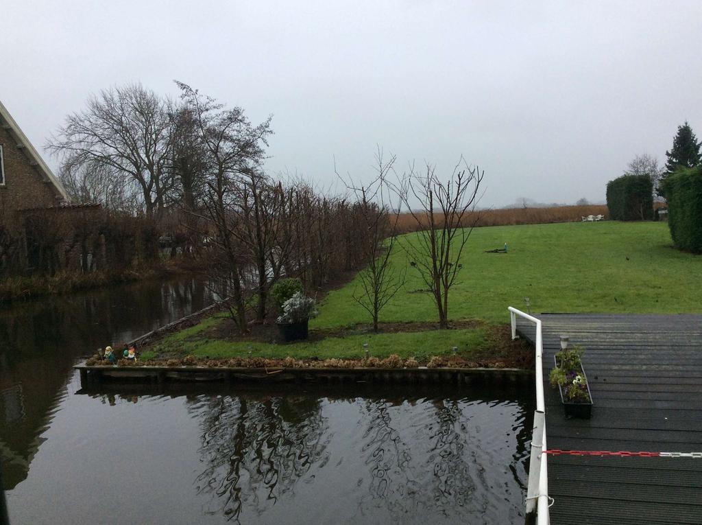 Afbeelding 3: Zuidzijde terrein, het water beheert al tot N2000 gebied