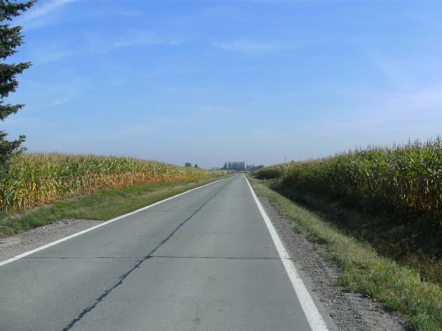 Smalle weg en de berm is niet zo breed - Soort: 1 of 2