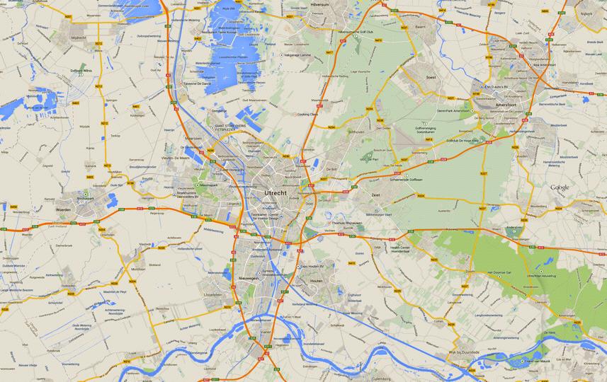 Toekomstbeeld Acceptabele fiets afstand is 5 km Utrecht